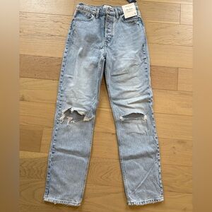 Women’s Abercrombie & Fitch The Dad High Rise Jeans